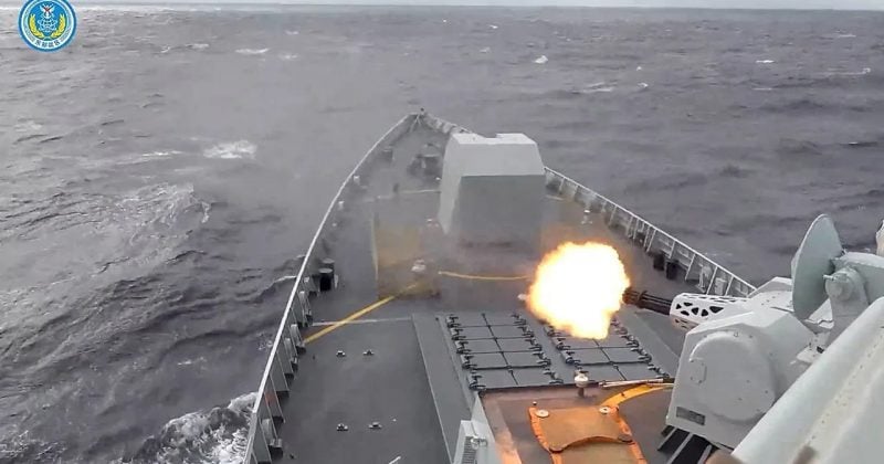China conducts live-fire military drills near Taiwan amid rising tensions