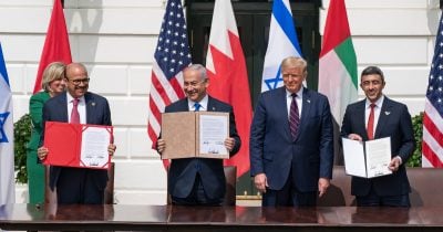 Israeli PM’s office says US-Iran military pressure opens door for Abraham Accords expansion