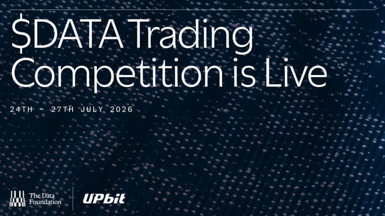 DATA Network Surpasses 100 Million Registrations as $DATA Trading Competition Opens on Upbit