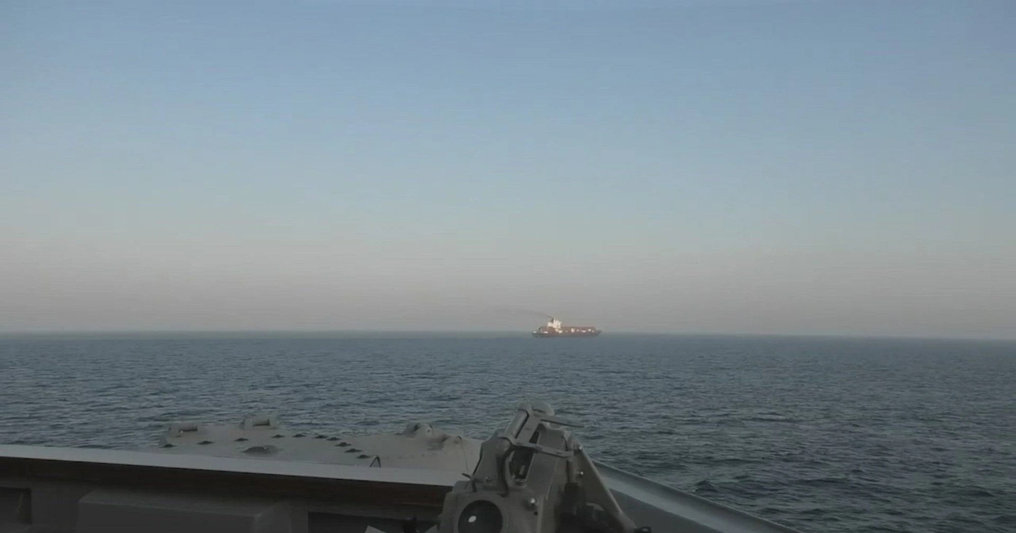 US strikes tanker that tried to breach Iran blockade four times
