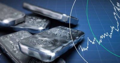 Spot silver falls nearly 3% to $56.73/oz amid market selloff