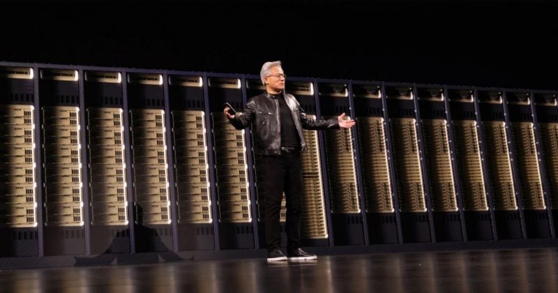 Nvidia CEO Jensen Huang inspects Wistron’s first US facility in Fort Worth
