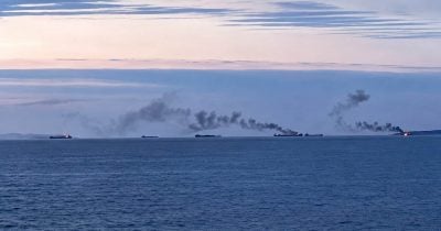 Ukraine closes Sea of Azov, disrupting Russian export routes and rattling commodity markets
