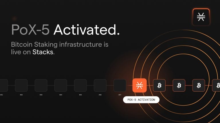 Stacks successfully activates PoX-5, laying the foundation for Bitcoin staking