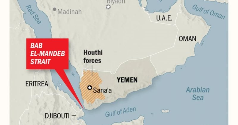 Houthi threat to Bab el-Mandeb Strait may disrupt global oil supply routes
