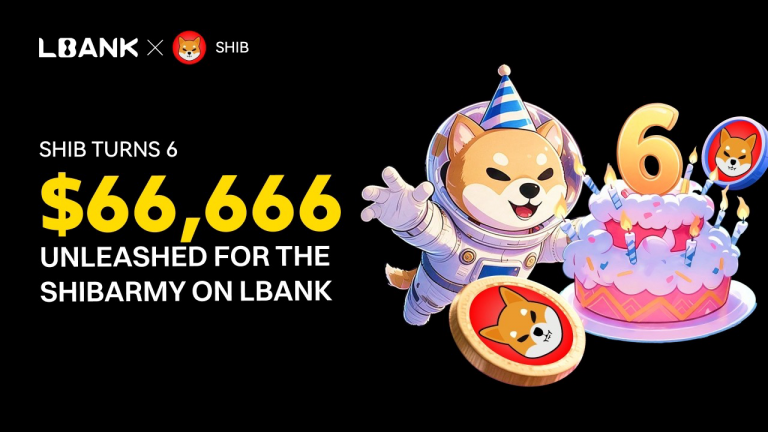 LBank partners with SHIB to celebrate 6th anniversary with $66,666 rewards campaign