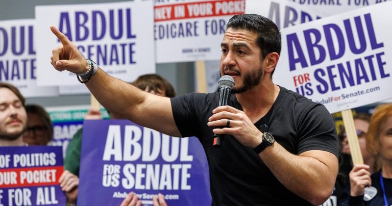 Abdul El-Sayed leads in polls for michigan democratic senate primary