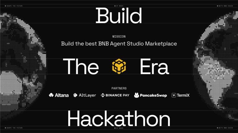 BNB Chain launches “Build the Era” hackathon to find the official BNB Agent Studio marketplace