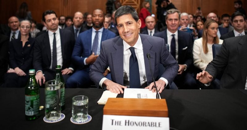 Federal Reserve Chair Kevin Warsh warns of ‘no tolerance’ for inflation as Dow drops 840 points and Bitcoin slides below $64K