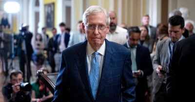 McConnell Leaves Rehab As Senate Future Hangs In Balance