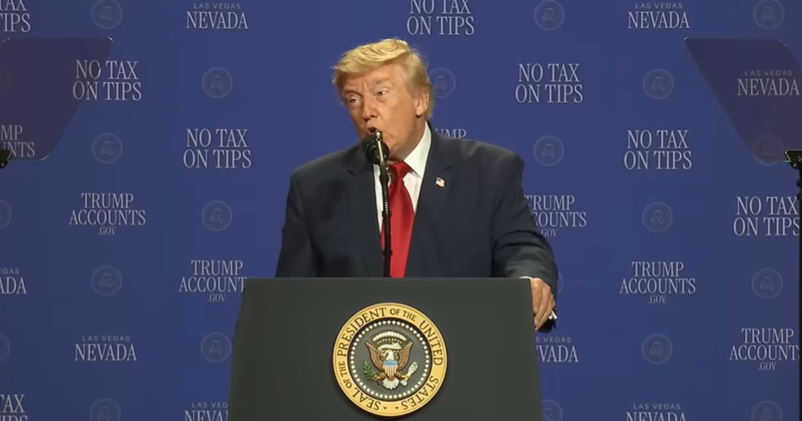 Trump says Bitcoin eases pressure on the US dollar