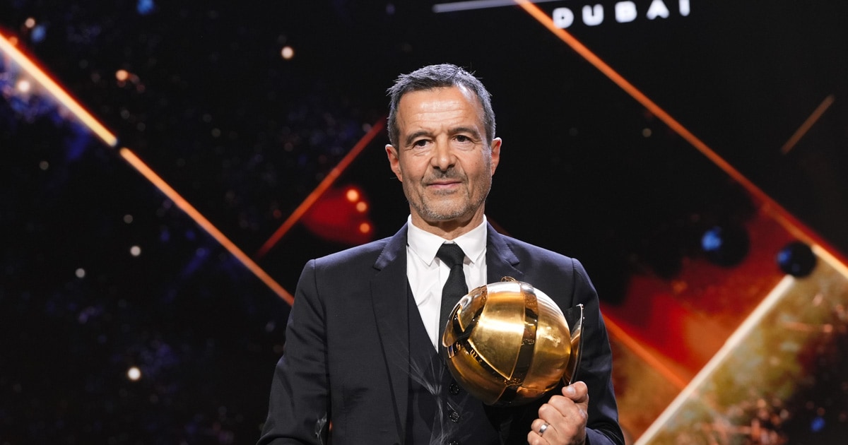 Super-agent Jorge Mendes arrives in Barcelona for transfer talks