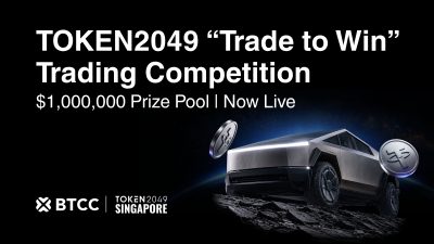 BTCC Exchange Launches $1M “Trade to Win” Competition Ahead of TOKEN2049, with Tesla Cybertruck as Top Prize