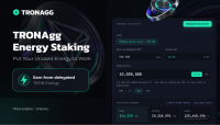 TRONAgg energy staking