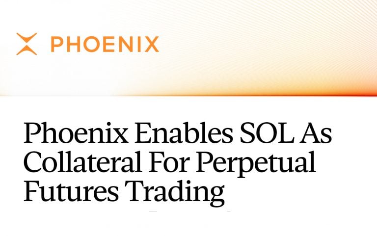 Phoenix enables SOL as collateral for perpetual futures trading