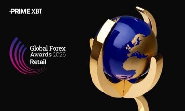 PrimeXBT named “Best crypto & TradFi broker” at the Global Forex Awards