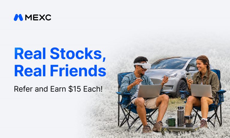 MEXC launches “Real Stocks, Real Friends” with rewards for bringing friends to Wall Street
