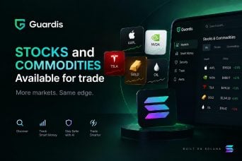 Guardis adds tokenized stocks and commodities for trading