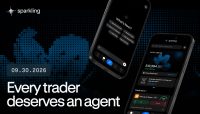 Sparkling launches the trading app that comes with an agent