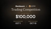 Blackboard and Aster announce first trading competition with up to $100,000 in prizes
