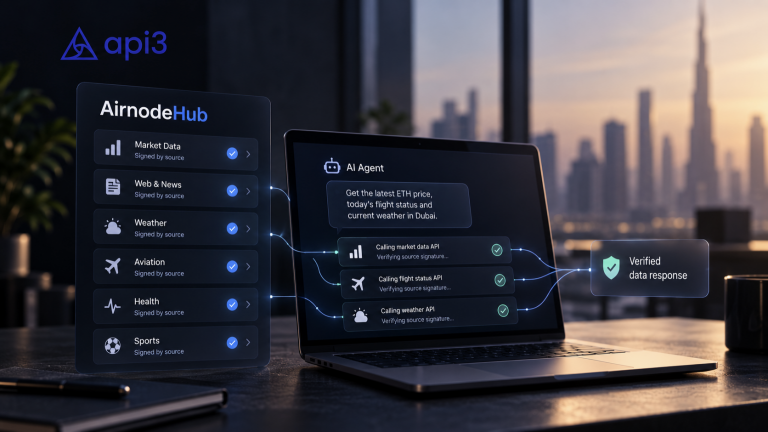 AirnodeHub goes live: API3 builds a verifiable data layer for AI agents