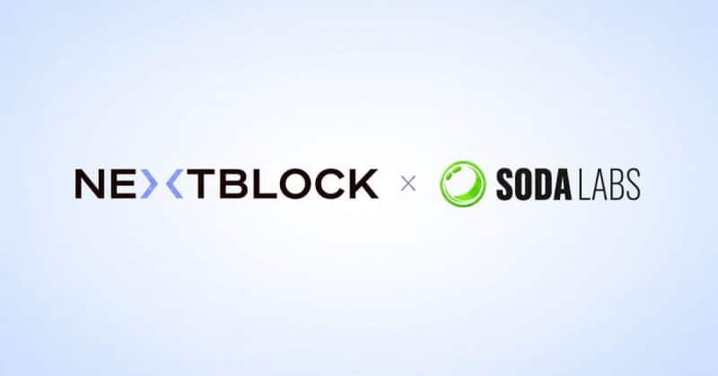 NextBlock invests $3 million in Soda Labs blockchain privacy startup