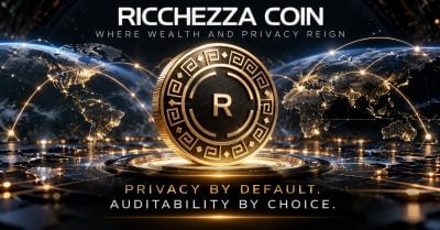 Privacy by default. Disclosure by choice: Ricchezza Coin prepares to launch Layer 1 privacy ecosystem