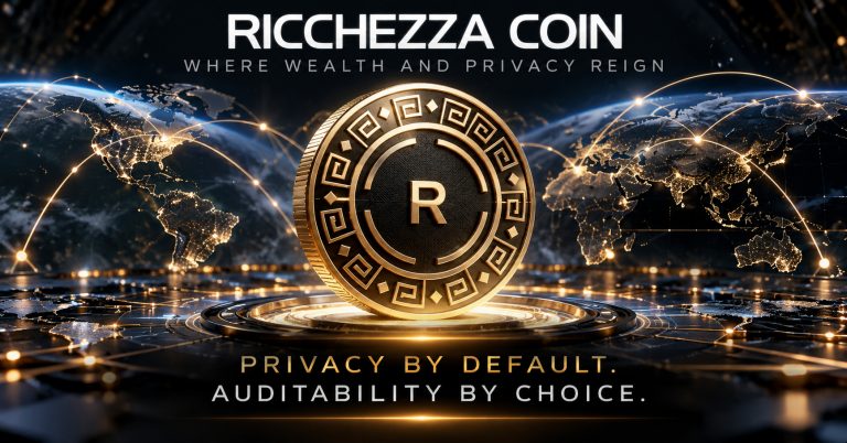 Privacy by default. Disclosure by choice: Ricchezza Coin prepares to launch Layer 1 privacy ecosystem