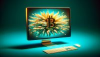 Jameson Lopp se atribuyó un ataque de sabotaje en la testnet de Bitcoin que generó 165,000 bloques en una semana, equivalente a tres años, mostrado en una pantalla de computadora.