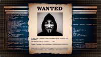 Imagen de cartel de buscado del hacker ruso Dmitry Khoroshev acusado de liderar el grupo ransomware LockBit