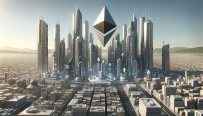 Paisaje futurista con Ethereum L2