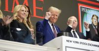 Trump: «Vamos a hacer algo grande con cripto» al tocar la campana de NYSE