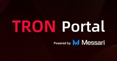 Tron DAO lanza portal oficial de investigación en Messari