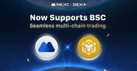 MEXC DEX+ soporta cadena BSC, facilitando comercio fluido de activos multi-cadena populares