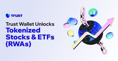 203a9581-beb6-4e2d-9300-9bba87ee44c9.jpg Trust Wallet incorpora acciones y ETFs tokenizados en blockchain para más de 200M de usuarios globales
