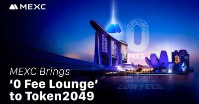 MEXC presenta experiencia inmersiva con '0 Fee Lounge' en Token2049