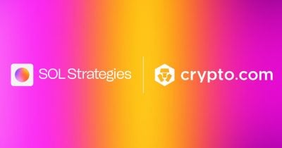 Crypto.com y Sol Strategies se unen para mejorar la gestión del tesoro