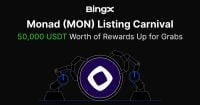 BingX entre los primeros exchanges en listar Monad (MON), habilitando acceso temprano para usuarios