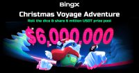 BingX lanza Aventura Navide&ntilde;a de $6 millones con concursos de trading y airdrops