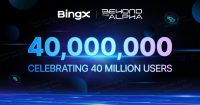 BingX celebra alcanzar 40m de usuarios en 2025 con la campa&ntilde;a Beyond the Alpha