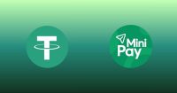 Tether integra USDT y Tether Gold en la cartera MiniPay de Opera