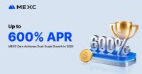 MEXC Earn logra un crecimiento a doble escala en 2025: 64% usuarios, 43% AUM