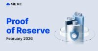 MEXC publica informe de Prueba de Reserva de febrero, cobertura de BTC aumenta a 267%