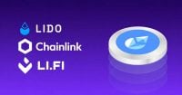 Lanzamiento de staking transcadena de ETH con un clic por Lido, Chainlink y LI.FI