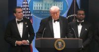 Trump a salvo tras tiroteo en la cena de corresponsales de la Casa Blanca en Washington